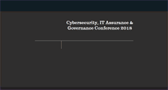 Desktop Screenshot of isaca.org.my
