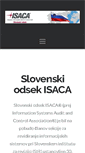 Mobile Screenshot of isaca.si