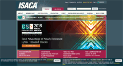 Desktop Screenshot of isaca.org